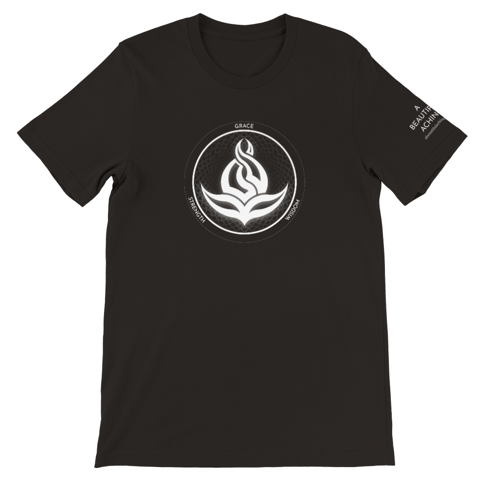 Men's/Unisex Fire Blossom T-Shirt - Black