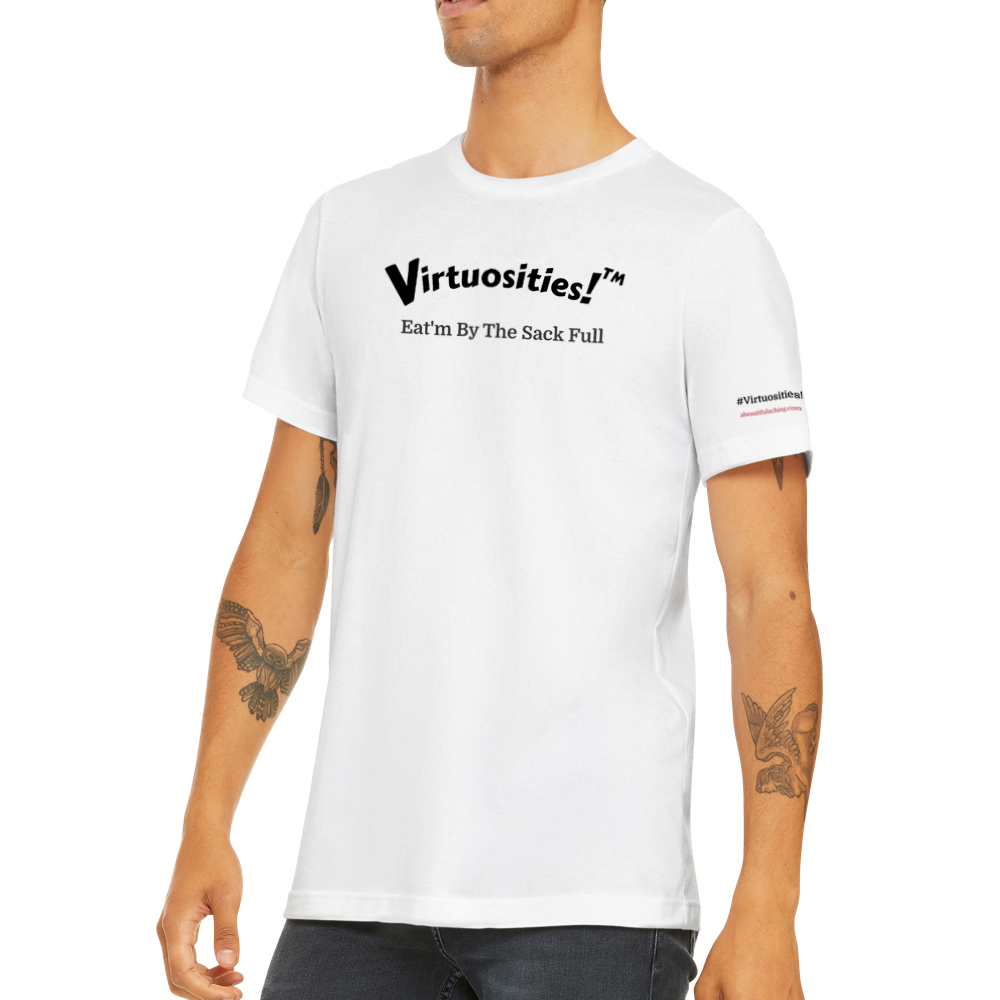 Men's/Unisex White Vestment of Valour T-Shirt