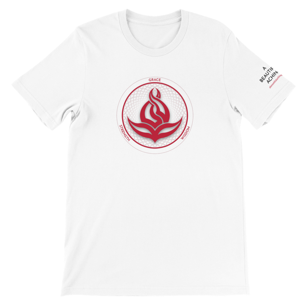 Men's/Unisex Fire Blossom T-Shirt - White